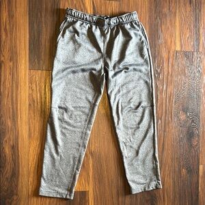 Old Navy Gray Sweatpants with Elastic Waistband and Tapered Ankles